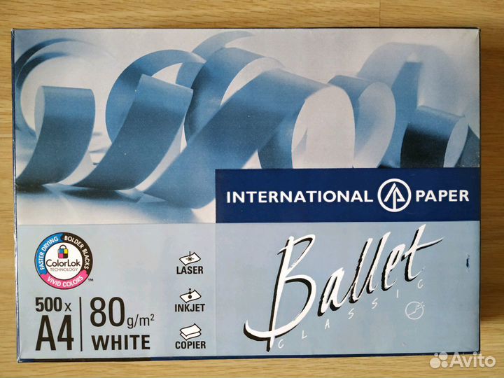 Бумага для печати Баллет