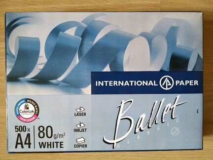 Бумага для печати Баллет