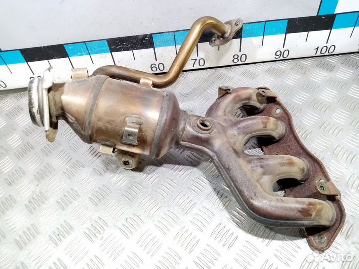 Б/У Выпускной коллектор (катализатор)#001