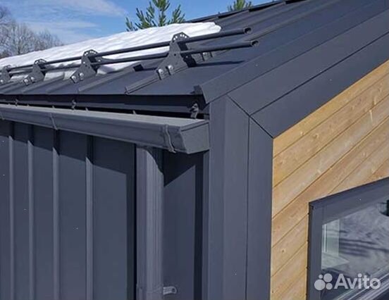 Фальцевая кровля, Кликфальц, Двойной стоячий фальц