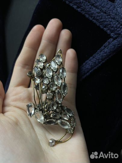 Винтажный Фур-клип Sterling (Voque )