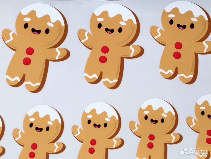 Печать наклеек