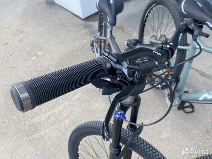 Алюминиевый велосипед/касета х10/Гидрав тормоз