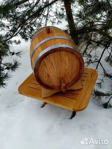 Бочка дубовая