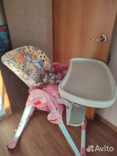 Стульчик для кормления chicco polly