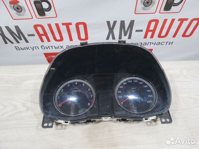 Панель приборов Hyundai Solaris