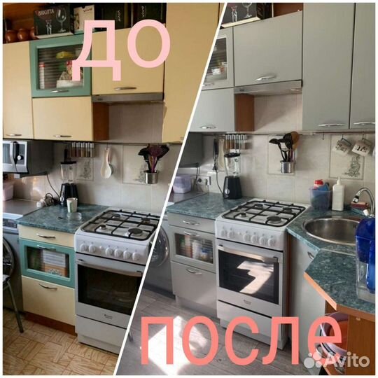 Реставрация мебельных фасадов