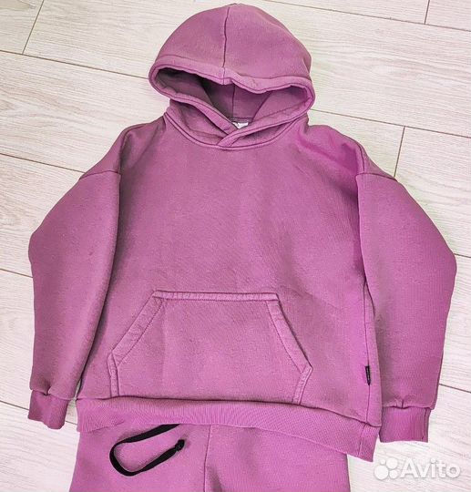 Спортивный костюм с начёсом, разм 140- 146