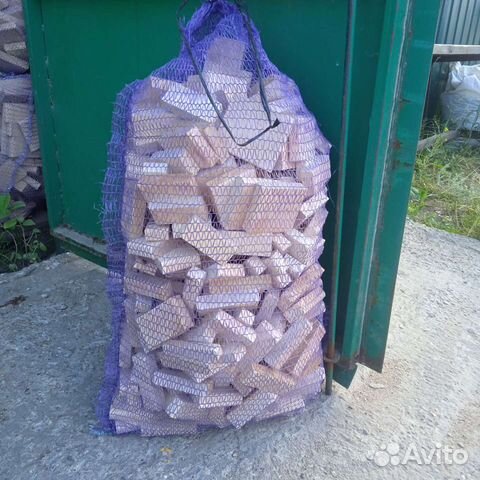 Дрова березовые в сетках