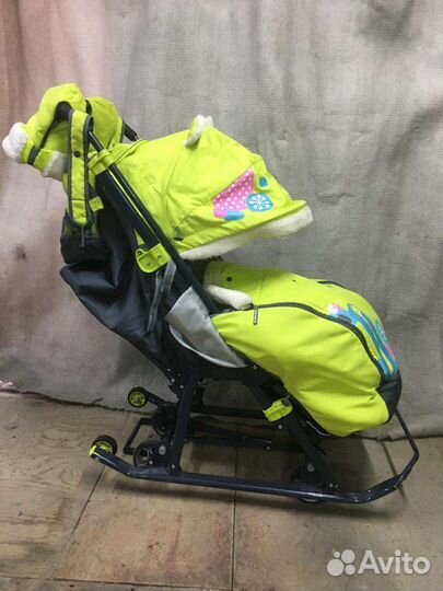 Санки коляска ника