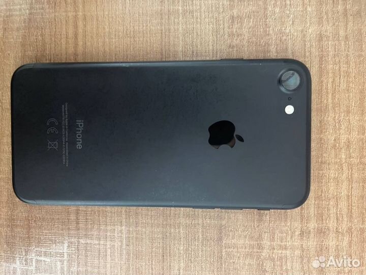 iPhone 7 32gb black. акб 100