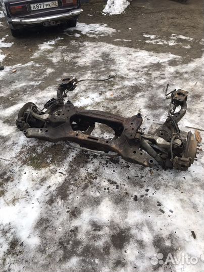 Задняя подвеска ниссан кашкай J10