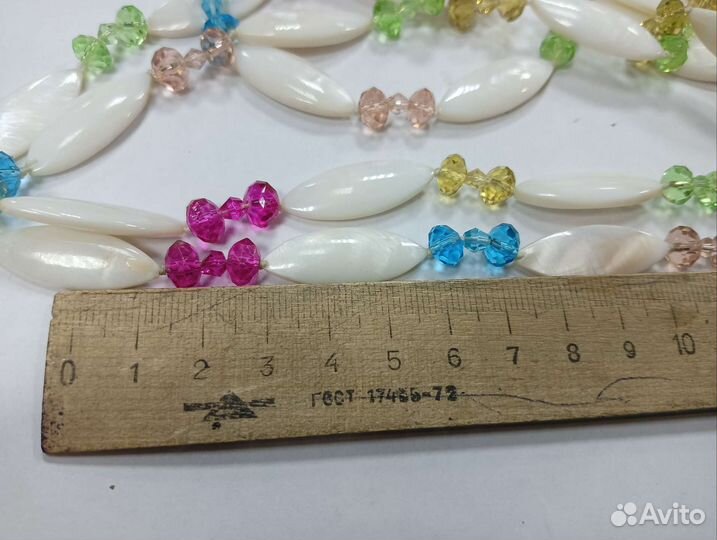 Бусы бижутерия Чехия