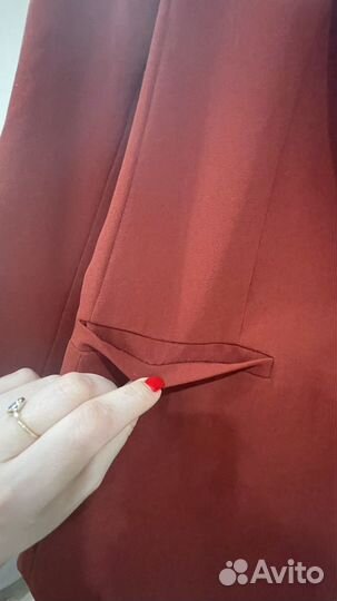 Брючный костюм женский hm бордо