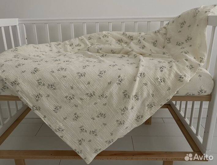 Детское постельное белье из муслина