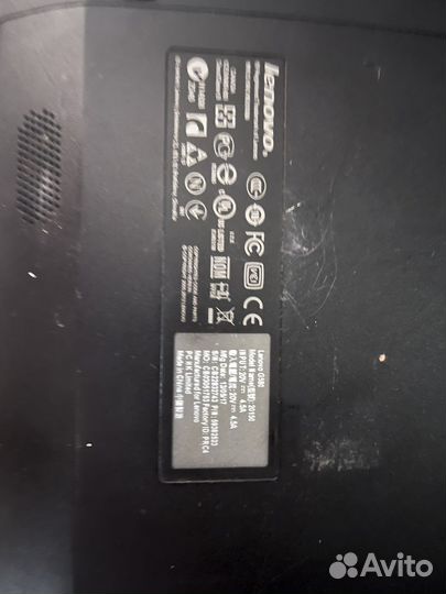 Ноутбук lenovo g580