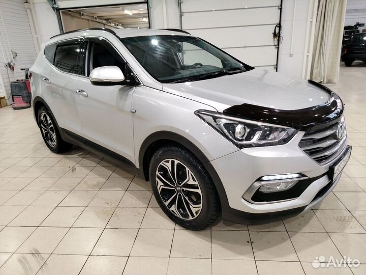 Hyundai Santa Fe 2.2 AT, 2016, 127 000 км