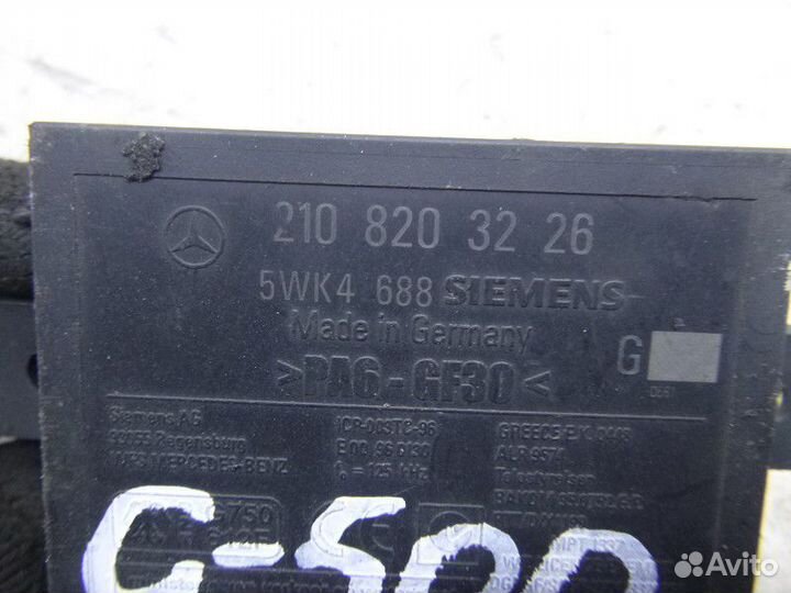 Имобилайзер (транспондер) mercedes benz G-class W4