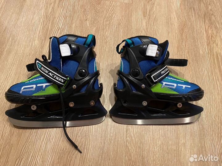 Коньки rush action раздвижные