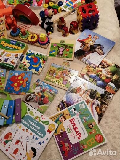 Игрушки по программе Монтессори