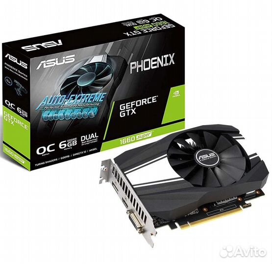 Видеокарт asus gtx 1660 super 6gb