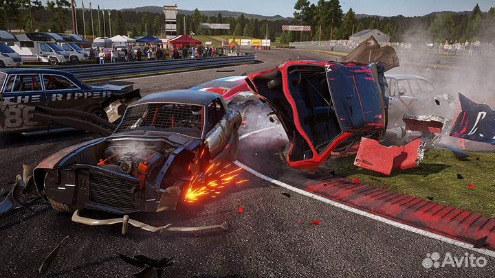 Sony PS5 диск Wreckfest, абсолютно новый,запечатан