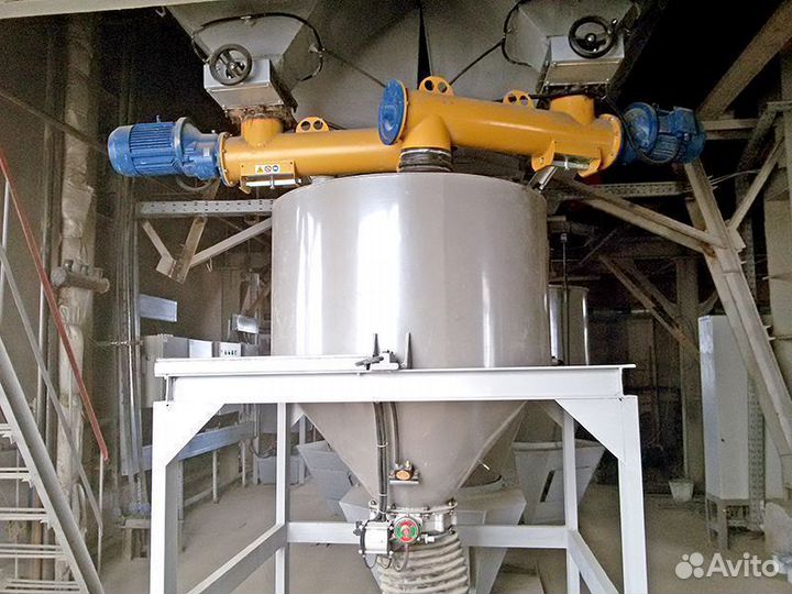 Шнек для цемента 273 мм, 8 метров