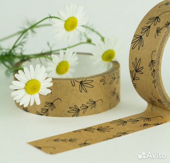 Бумажная клейкая лента «Лаванда»