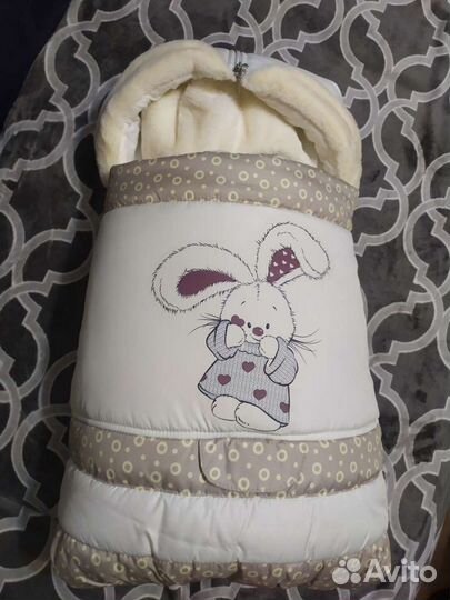 Зимний комплект на выписку и в коляску