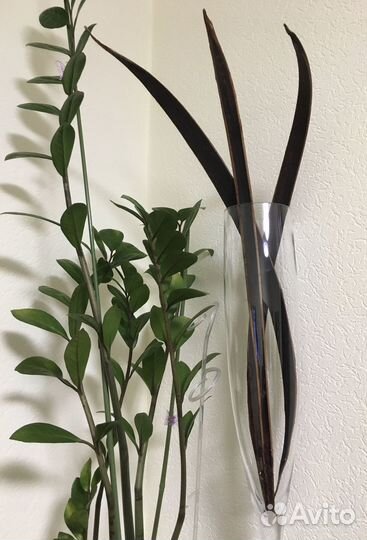 Ваза интерьерная Бокал на ножке 80 см