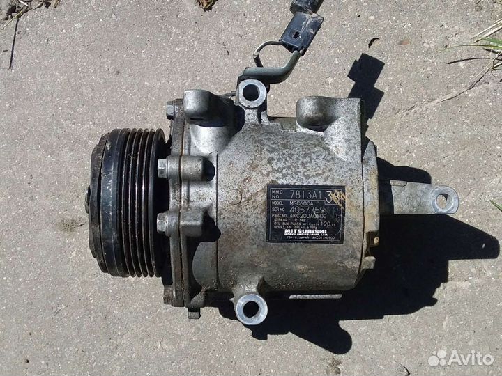 Компрессор кондиционера на mitsubishi lancer10 1.5