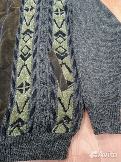 Кофта- джемпер мужской 52-54размер, на молнии