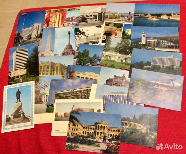 Открытки времён СССР