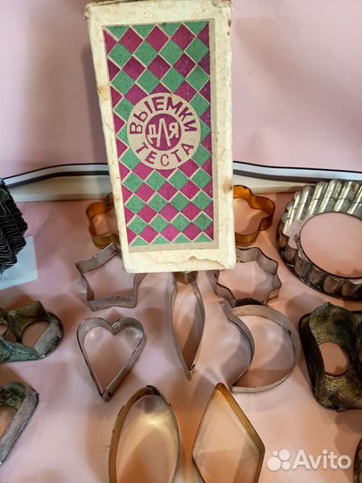 Формочки для теста. 70-е г СССР