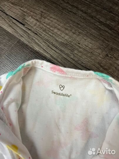 Кокон пелена swaddleme на молнии 2 шт