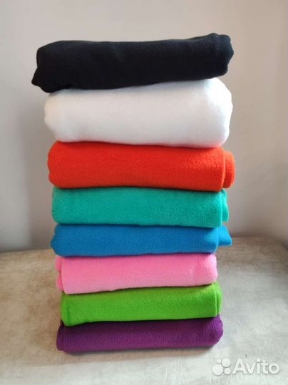 Отрезы флисовый ткани