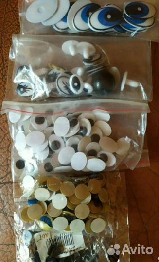 Стразы и глазики