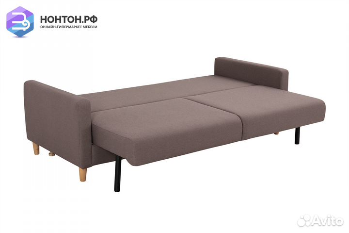 Диван тик-так Дилан коричневый