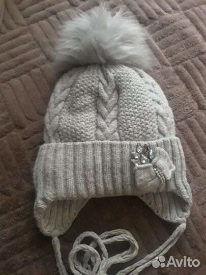 Шапка зимняя для девочки