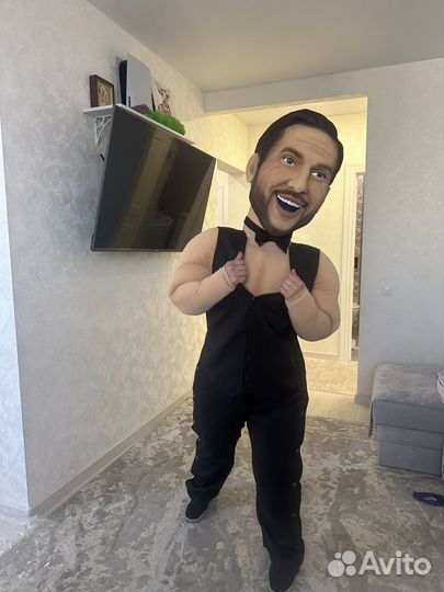 Ростовая кукла Пирожкова,Эвелины шуточный стриптиз