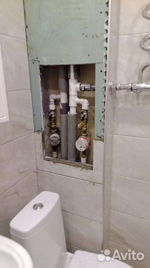 Замена стояков гвс,хвс, труб водоснабжения