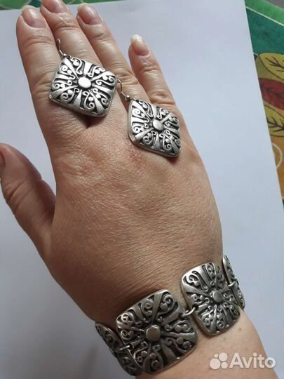 Браслет и серьги