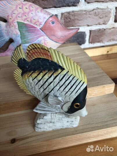 Коллекция рыб из дерева Германия