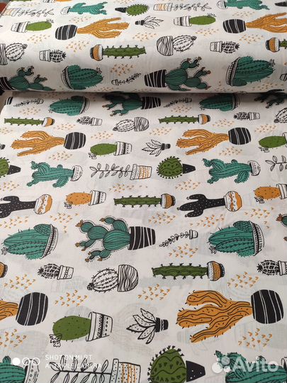 Ткань на отрез ранфорс