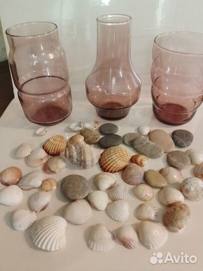 Сувениры из разных стран Ракушки, камни из Турции