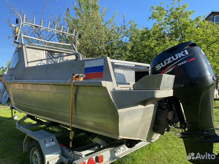 Алюминиевый катер Абрис 550