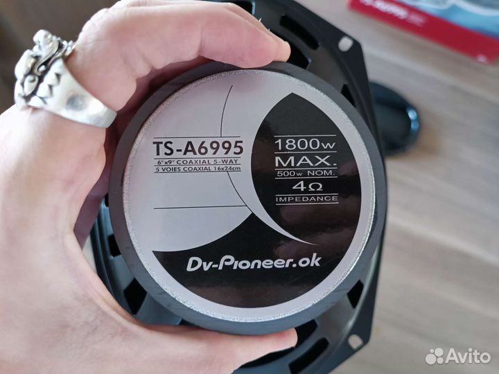 Динамики овалы Pioneer TS-A6995 Новые 16x23 см