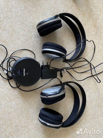 Беспроводные наушники philips