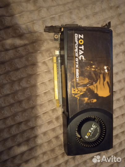 Видеокарта 560 ti