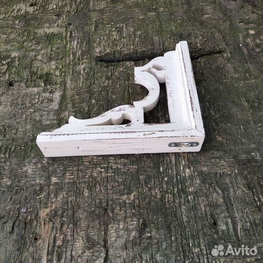 Кронштейн для полок деревянный Кантри